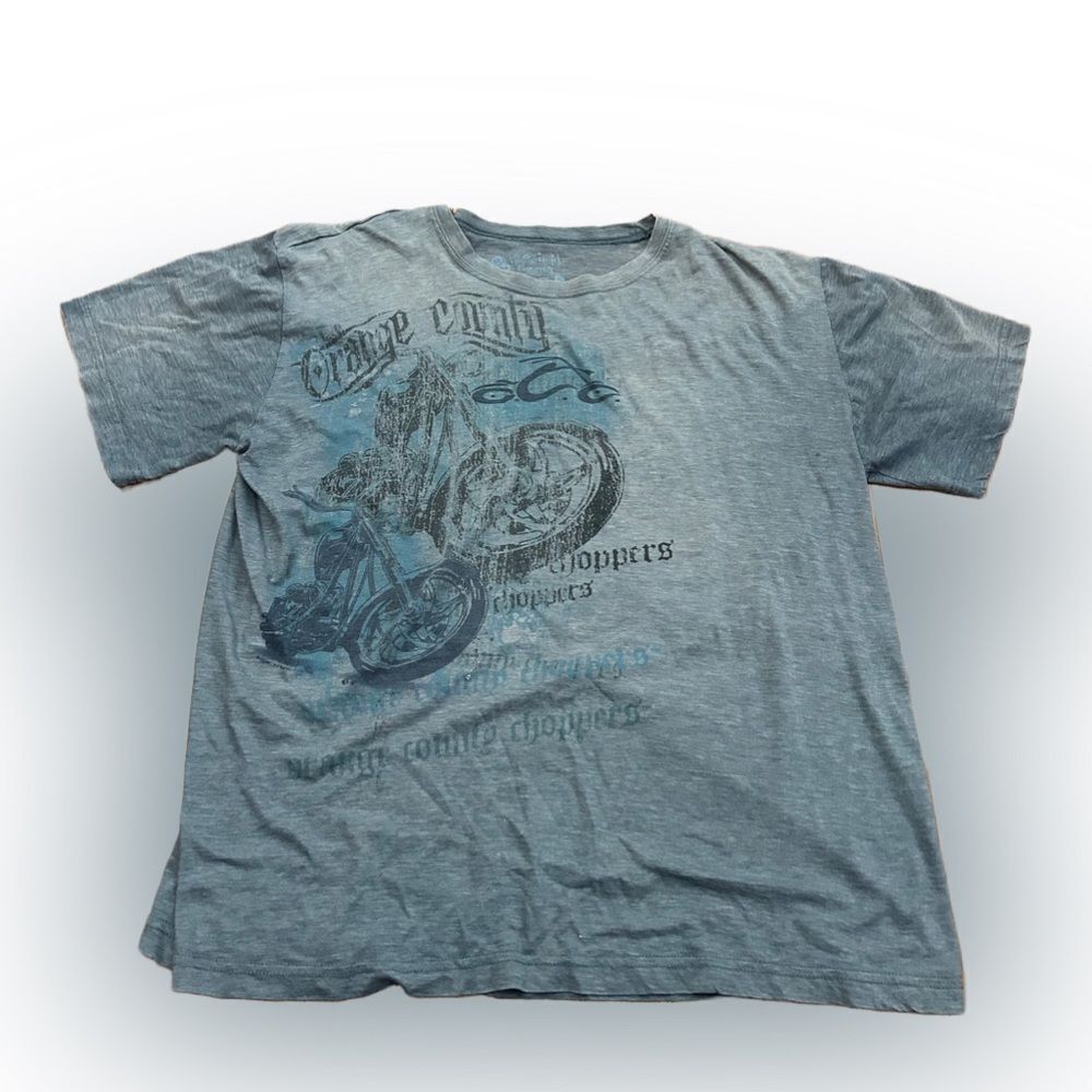 Orange County Choppers Motorcycle Distressed Tshirt